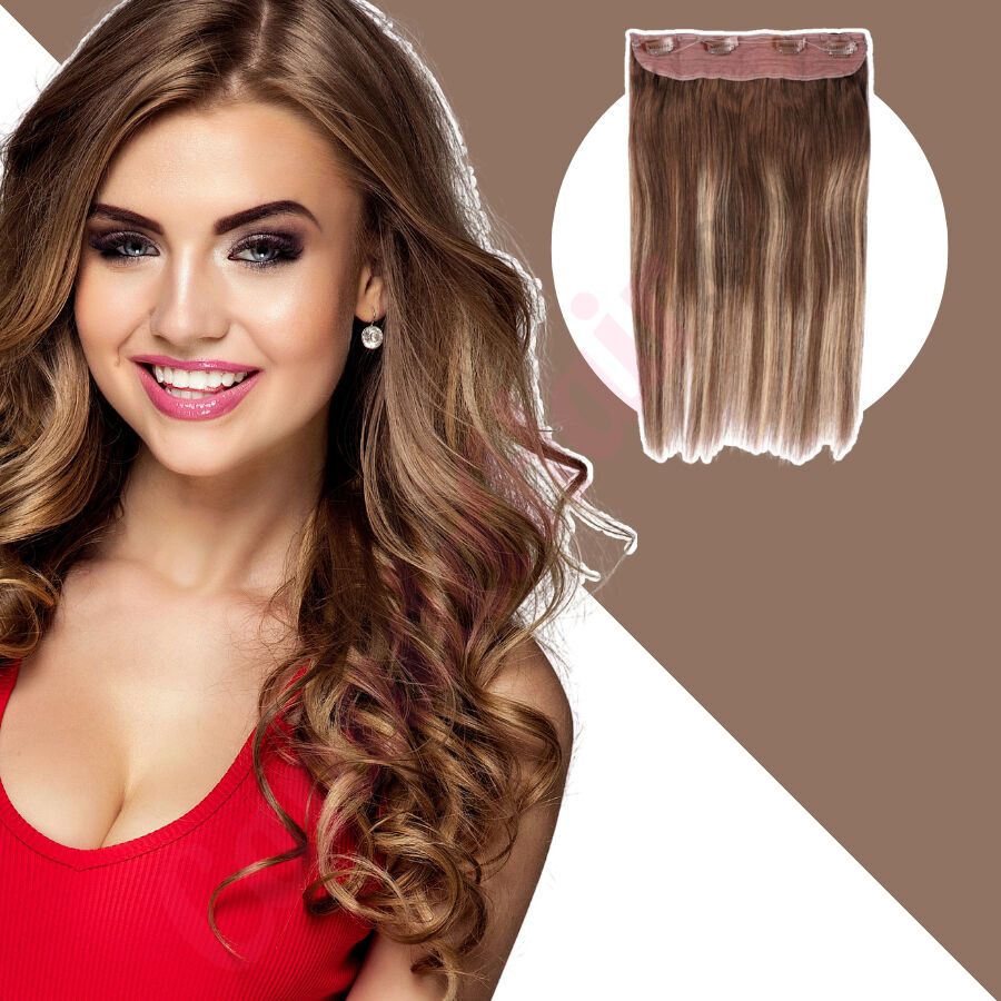 Halo hair extensions dark blonde sale